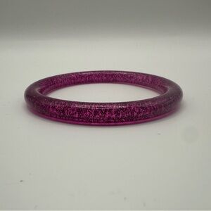 Splendette Glitter Bangle Purple